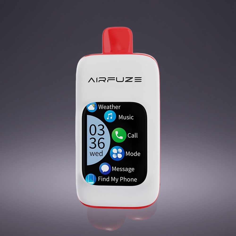 AirFuze Smart 30000 Puff Disposable Pod Mela Tripla con Schermo Touch 2.01" Tipo-C