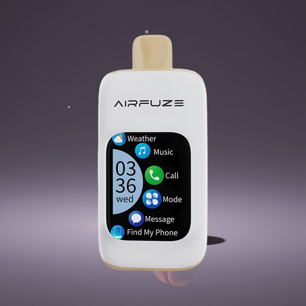 AirFuze Smart 30000 Puffs Disposable Pod Pesca Succosa con Schermo Touch 2.01" e Tipo-C