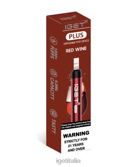 IEGT Vapes Italy plus 402NX40 vino rosso