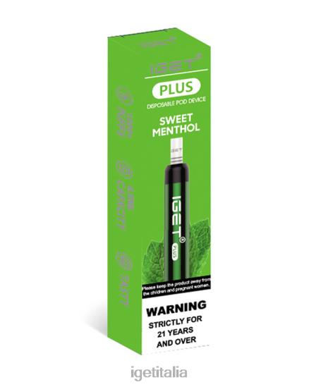 IEGT Vape Online plus 402NX42 dolce mentolo