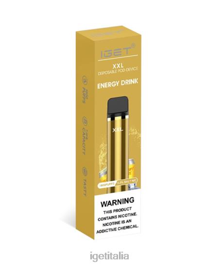 IEGT Vape xxl 402NX55 bevanda energetica