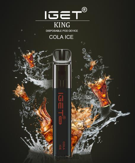 IEGT Vapes Italy king - 2600 sbuffi 402NX451 ghiaccio alla cola