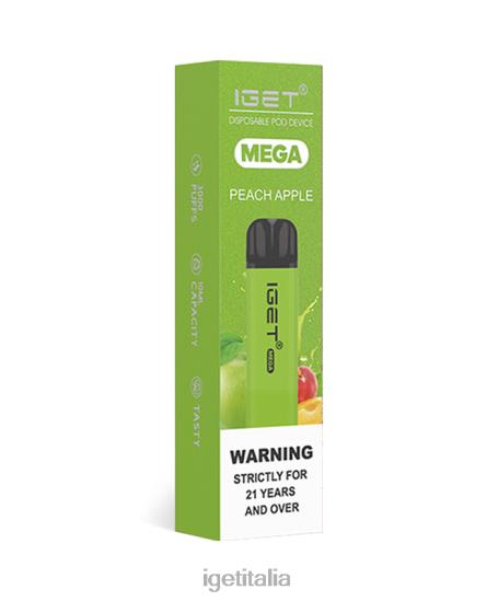 IEGT Vape Italia mega 402NX138 mela pesca