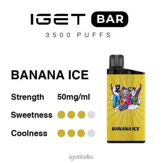 IEGT Italia barra 3500 boccate 402NX282 ghiaccio alla banana