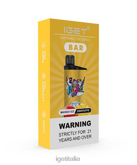 IGET Bar Online barra 402NX163 ghiaccio al mango