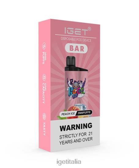 IEGT Vapes Italy barra 402NX170 ghiaccio alla pesca