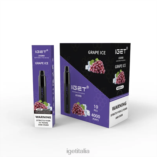 IEGT Bar Italy legend 4000 sbuffi 402NX331 ghiaccio d'uva