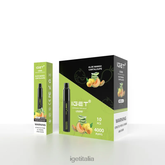 IEGT Bar Italia legend 4000 sbuffi 402NX346 melone all'aloe e mango