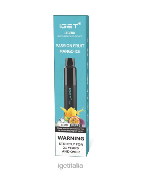 IEGT Vape Italy leggenda 402NX187 ghiaccio al mango al frutto della passione