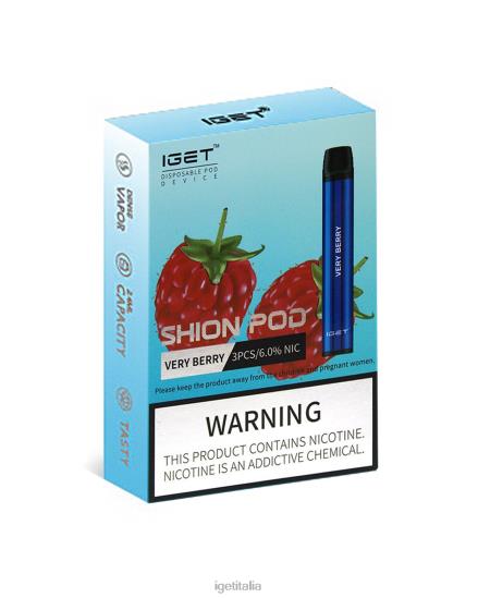 IEGT Vape Online 3 x shion 402NX29 molto bacca